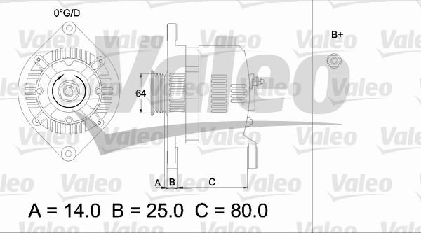 Valeo 436529 - Alternatore autozon.pro