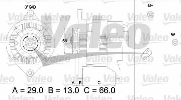 Valeo 436524 - Alternatore autozon.pro