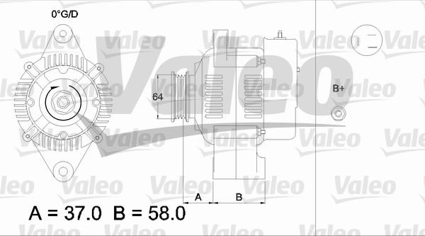 Valeo 436520 - Alternatore autozon.pro