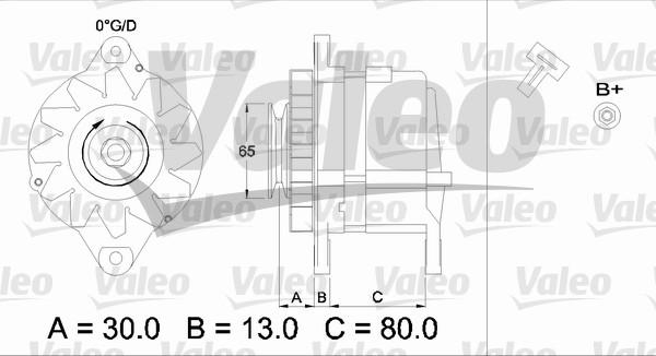 Valeo 436522 - Alternatore autozon.pro