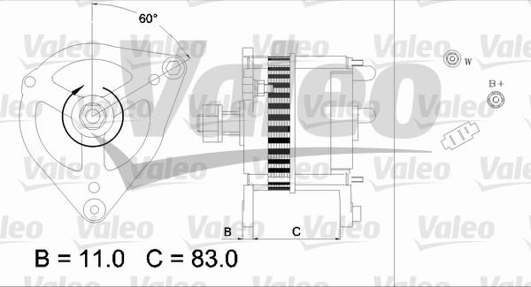 Valeo 436694 - Alternatore autozon.pro