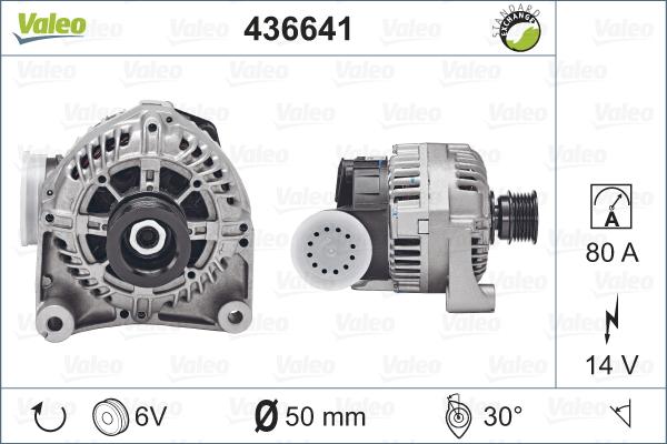 Valeo 436641 - Alternatore autozon.pro