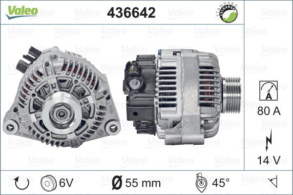 Valeo 436642 - Alternatore autozon.pro