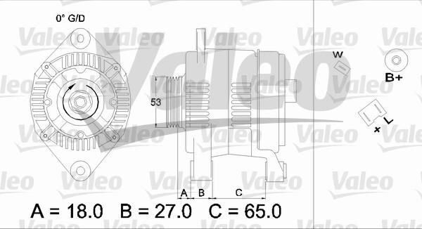 Valeo 436647 - Alternatore autozon.pro