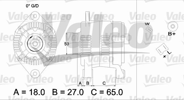 Valeo 436656 - Alternatore autozon.pro