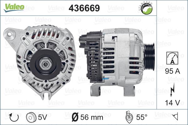 Valeo 436669 - Alternatore autozon.pro