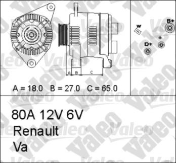 Valeo 436661 - Alternatore autozon.pro