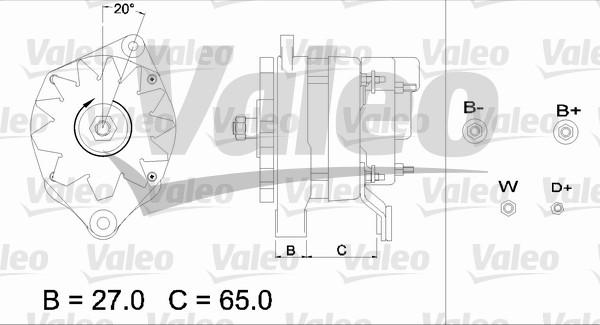 Valeo 436663 - Alternatore autozon.pro