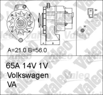 Valeo 436601 - Alternatore autozon.pro