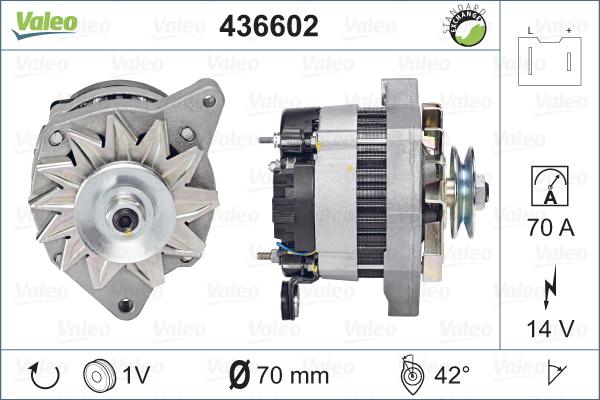 Valeo 436602 - Alternatore autozon.pro