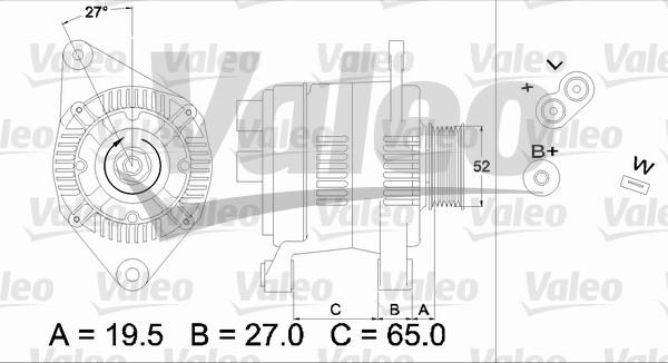 Valeo 436616 - Alternatore autozon.pro