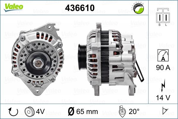 Valeo 436610 - Alternatore autozon.pro