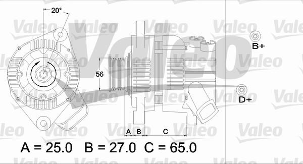 Valeo 436612 - Alternatore autozon.pro