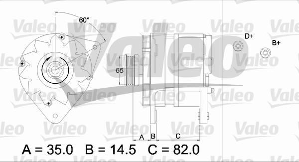 Valeo 436689 - Alternatore autozon.pro