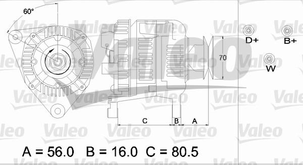 Valeo 436682 - Alternatore autozon.pro