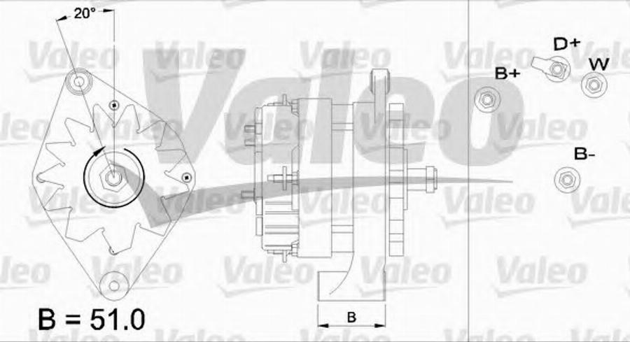 Valeo 436638 - Alternatore autozon.pro