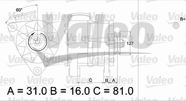 Valeo 436632 - Alternatore autozon.pro