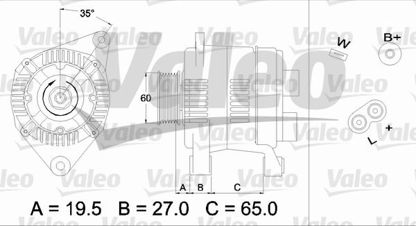 Valeo 436637 - Alternatore autozon.pro