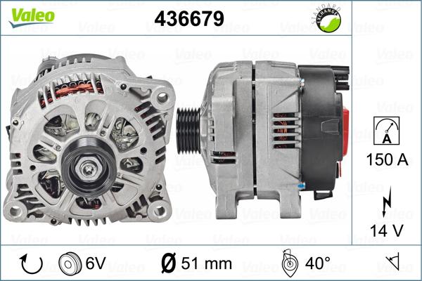 Valeo 436679 - Alternatore autozon.pro