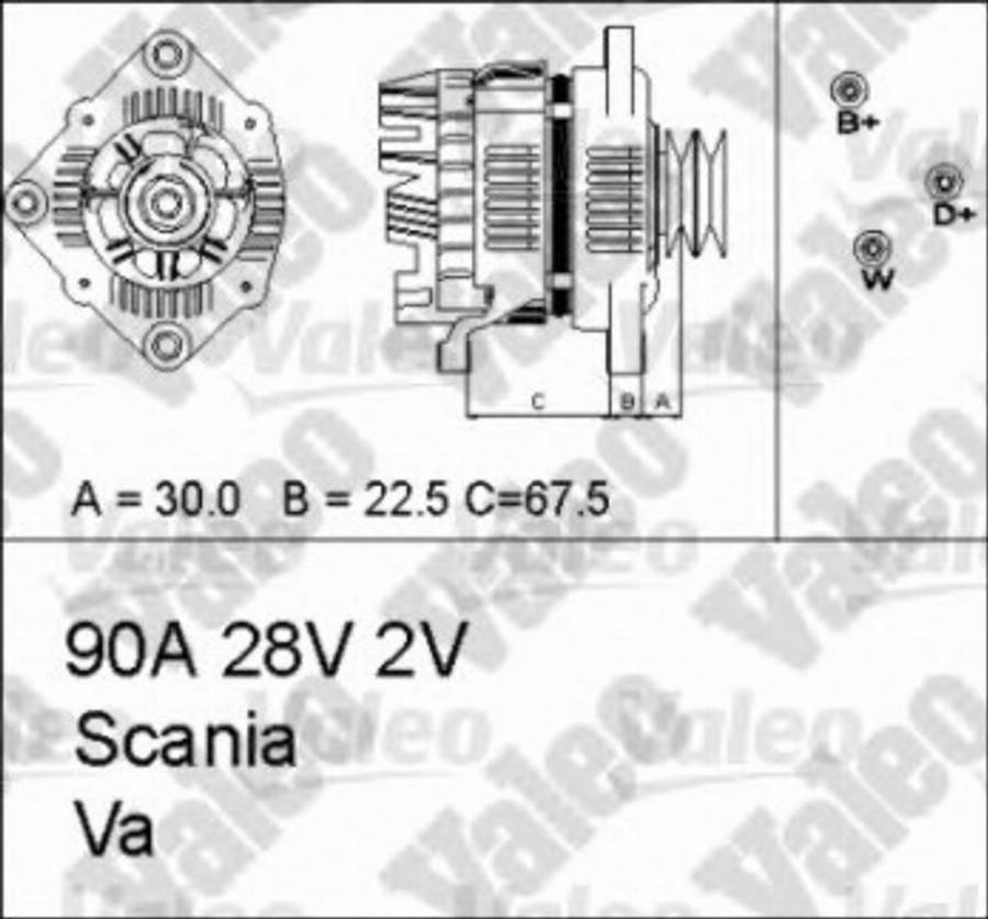 Valeo 436674 - Alternatore autozon.pro