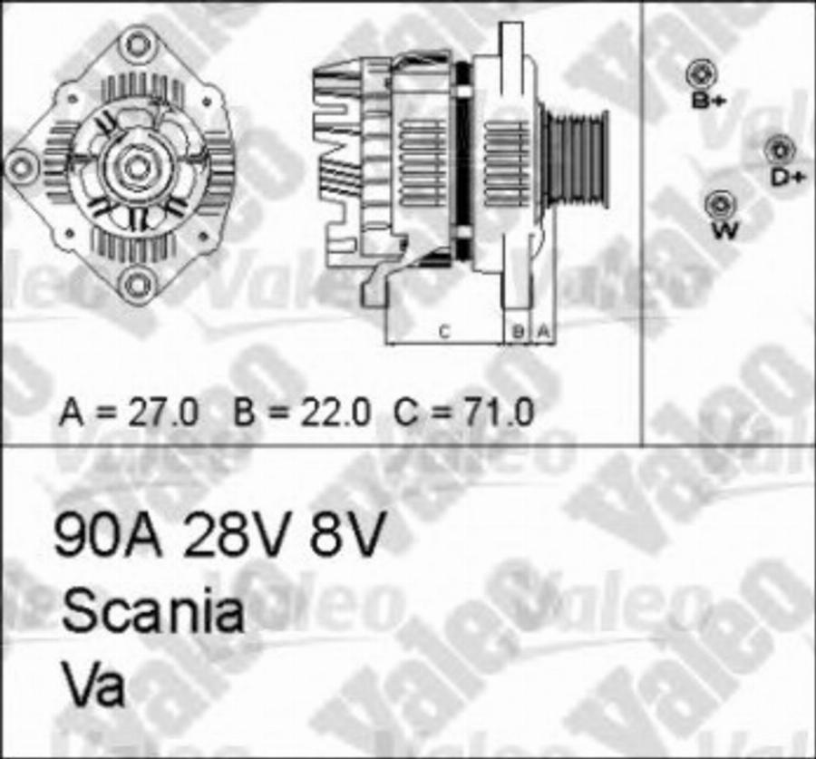 Valeo 436673 - Alternatore autozon.pro