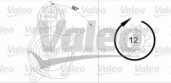 Valeo 436094 - Motorino d'avviamento autozon.pro