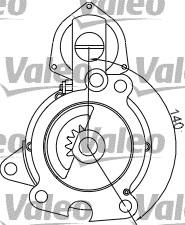 Valeo 436093 - Motorino d'avviamento autozon.pro