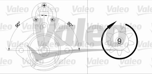 Valeo 436040 - Motorino d'avviamento autozon.pro