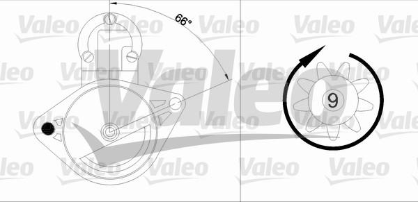 Valeo 436013 - Motorino d'avviamento autozon.pro