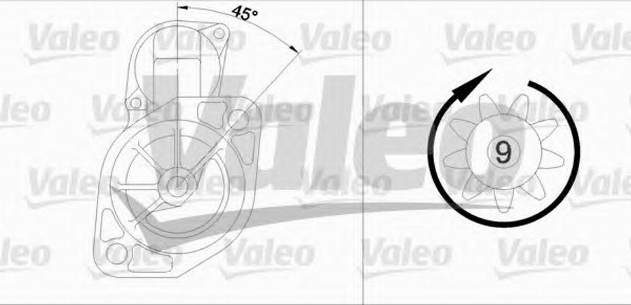 Valeo 436012 - Motorino d'avviamento autozon.pro