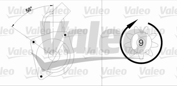 Valeo 436031 - Motorino d'avviamento autozon.pro