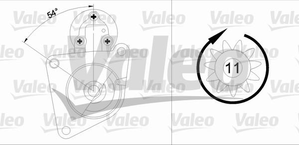 Valeo 436032 - Motorino d'avviamento autozon.pro