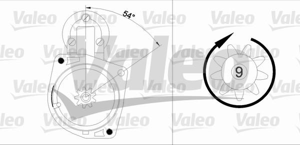 Valeo 436021 - Motorino d'avviamento autozon.pro