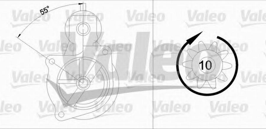 Valeo 436072 - Motorino d'avviamento autozon.pro