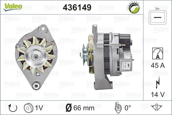 Valeo 436149 - Alternatore autozon.pro