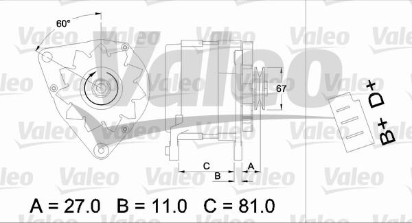 Valeo 436144 - Alternatore autozon.pro