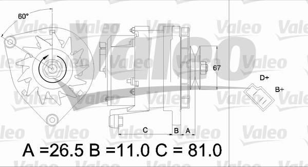 Valeo 436145 - Alternatore autozon.pro