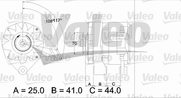 Valeo 436147 - Alternatore autozon.pro