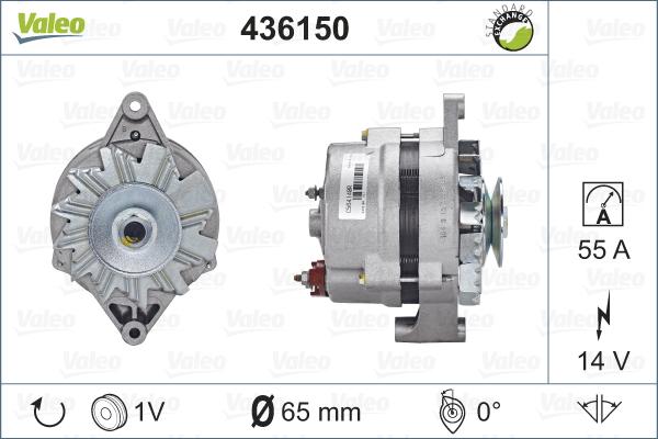 Valeo 436150 - Alternatore autozon.pro