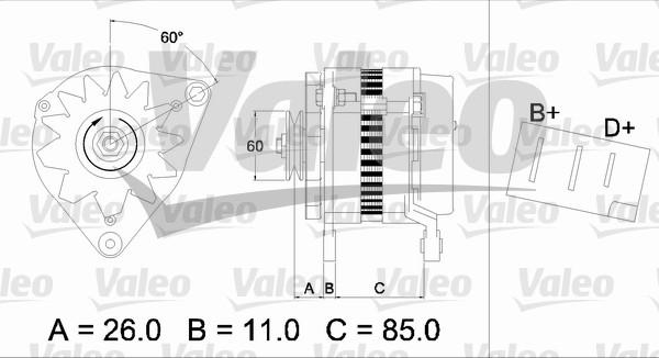 Valeo 436169 - Alternatore autozon.pro