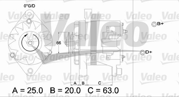 Valeo 436103 - Alternatore autozon.pro