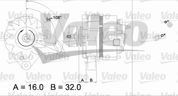 Valeo 436118 - Alternatore autozon.pro