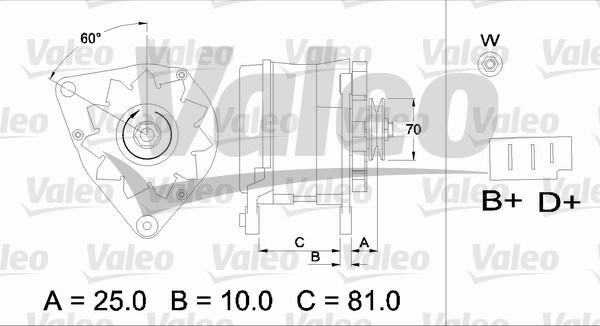 Valeo 436180 - Alternatore autozon.pro