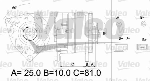 Valeo 436181 - Alternatore autozon.pro