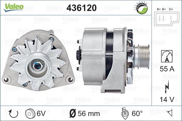 Valeo 436120 - Alternatore autozon.pro