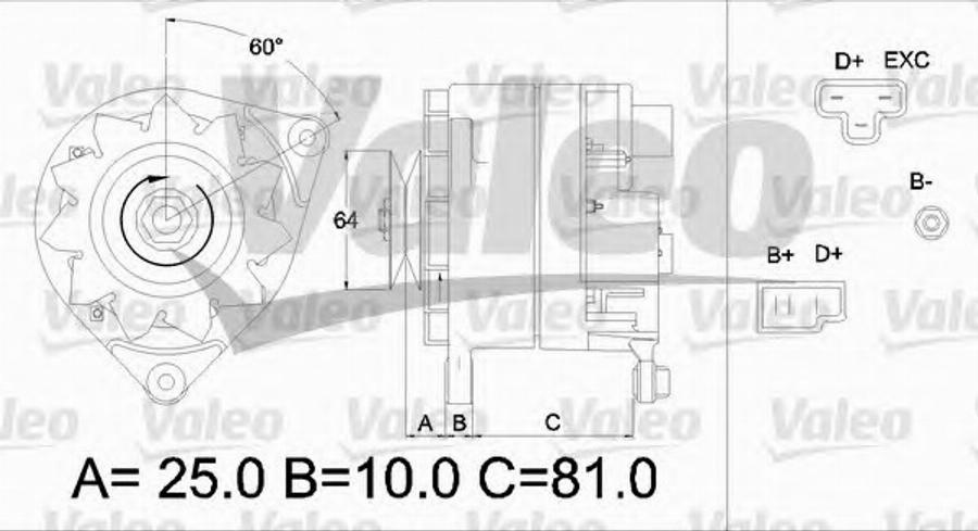 Valeo 436170 - Alternatore autozon.pro