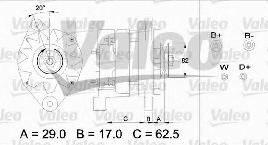 Valeo 436395 - Alternatore autozon.pro