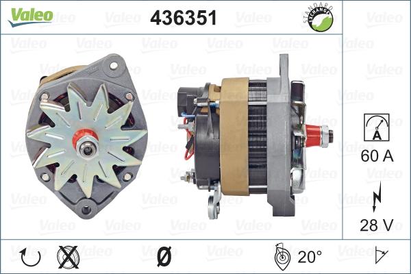 Valeo 436351 - Alternatore autozon.pro