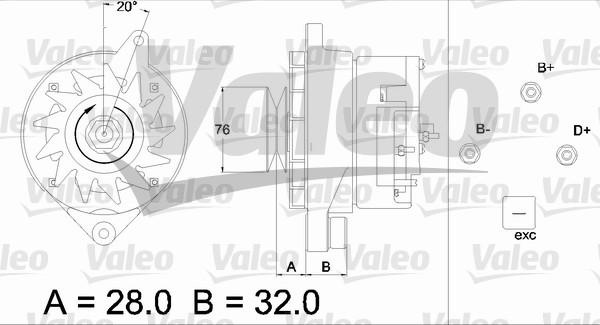 Valeo 436305 - Alternatore autozon.pro