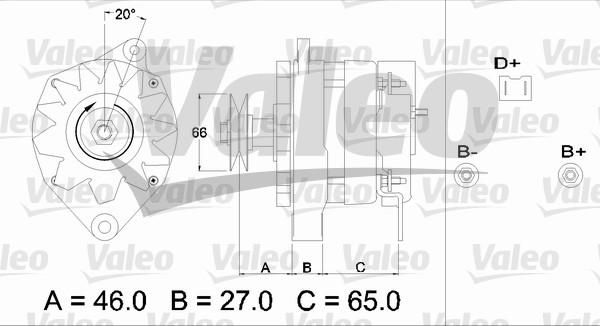 Valeo 436308 - Alternatore autozon.pro